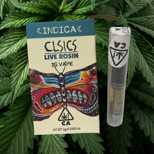 CLSICS DARK SIDE OF THE BERRY Live Rosin Cartridge- Indica