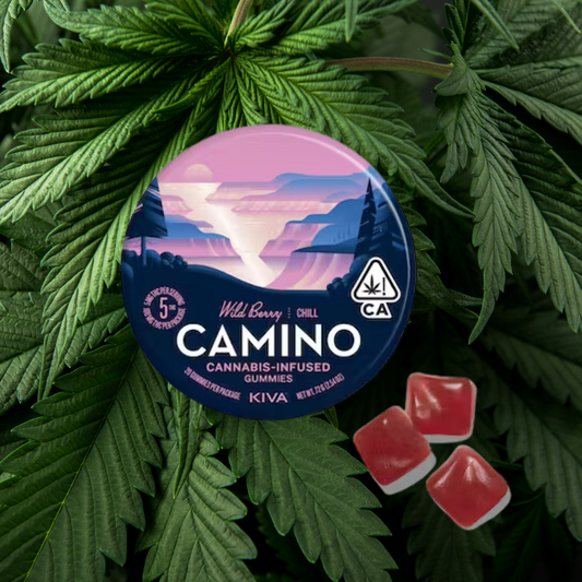 Camino- Wild Berry Indica 100mg- Soft Chew Gummies