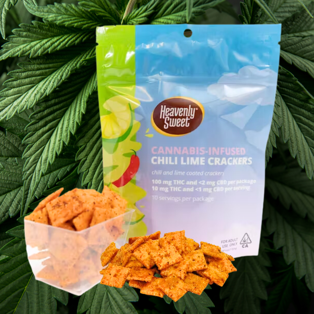 Heavenly Sweet - Chili Lime Crackers - 100mg (10 doses)