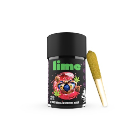 Lime- Lil Limes Infused Pre rolls- King Louis XIII (I)