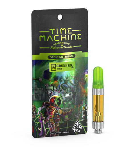 Time Machine-Cannaloupe Kush- Vape Cart (1g)-Hybrid