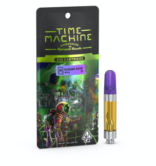 Blueberry Puffin-Time Machine Vape Cart 1g-Indica