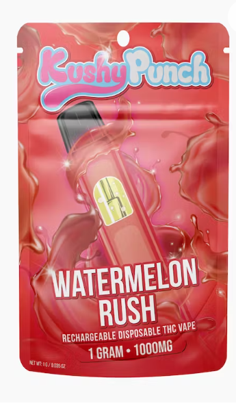 Watermelon Rush Disposable- Kushy Punch