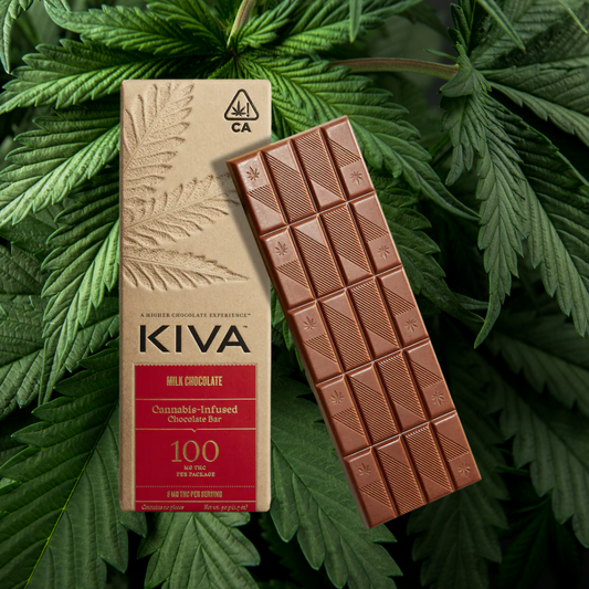 Kiva - Milk Chocolate Bar 100mg